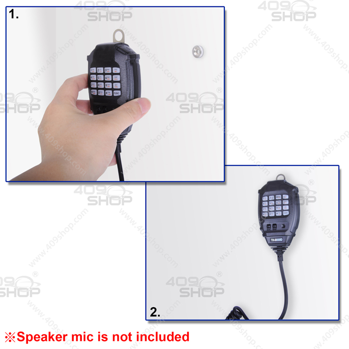 2pcs x Microphone holder Magnet Ring Yeasu FT-7800R、FT-8800R、FT-8900R