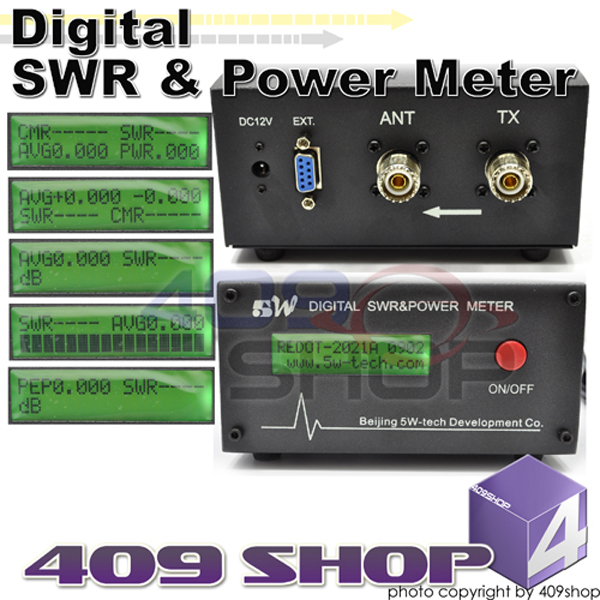 Digital SWR & power meter 2021A 200W