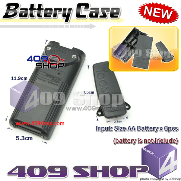 OEM battery case for ICOM V8 V82 U82 F11 F11S F21 103142