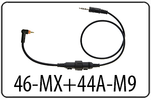 Motorola MotoTrbo 3.5mm RX/TX Audio Adaptor XPR4350 XPR4550 DM3600 XPR5550 