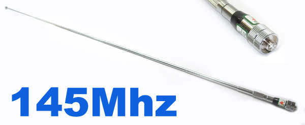 Model No.5-013-145 SMA-female VHF 145MHZ TELESCOPIC Antenna