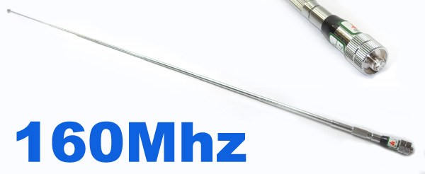 Model No.5-013-160 SMA-female VHF 160MHZ TELESCOPIC Antenna