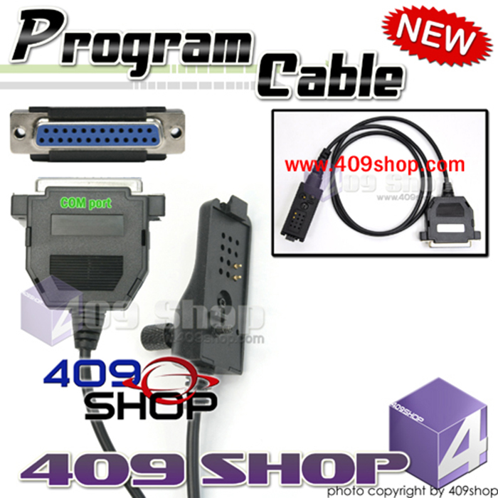 Cable adaptor for Programming motorola System SABER