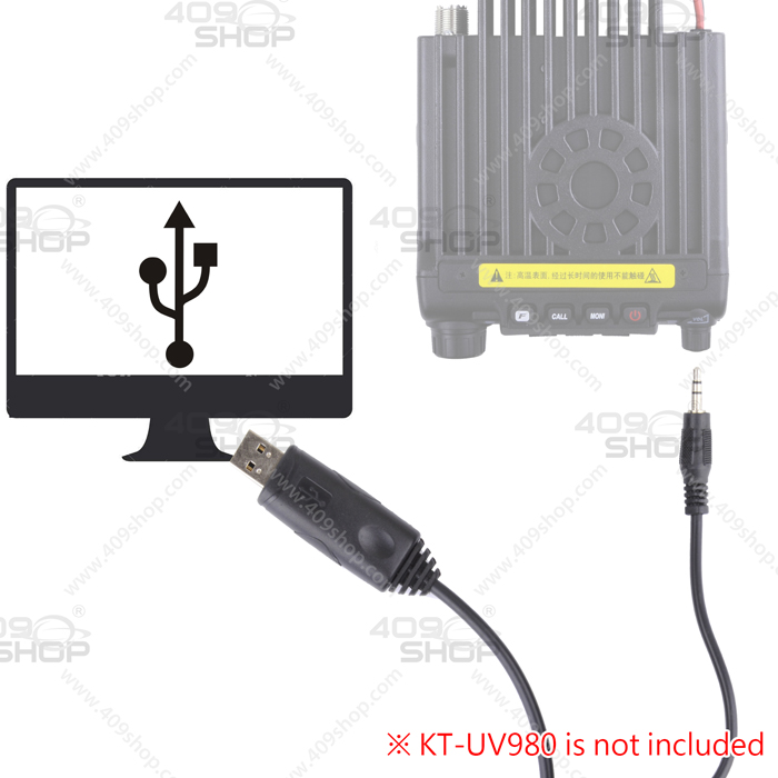 USB PROGRAMMING CABLE FOR QYT KT-UV980 KT8900 WACCOM MINI8900