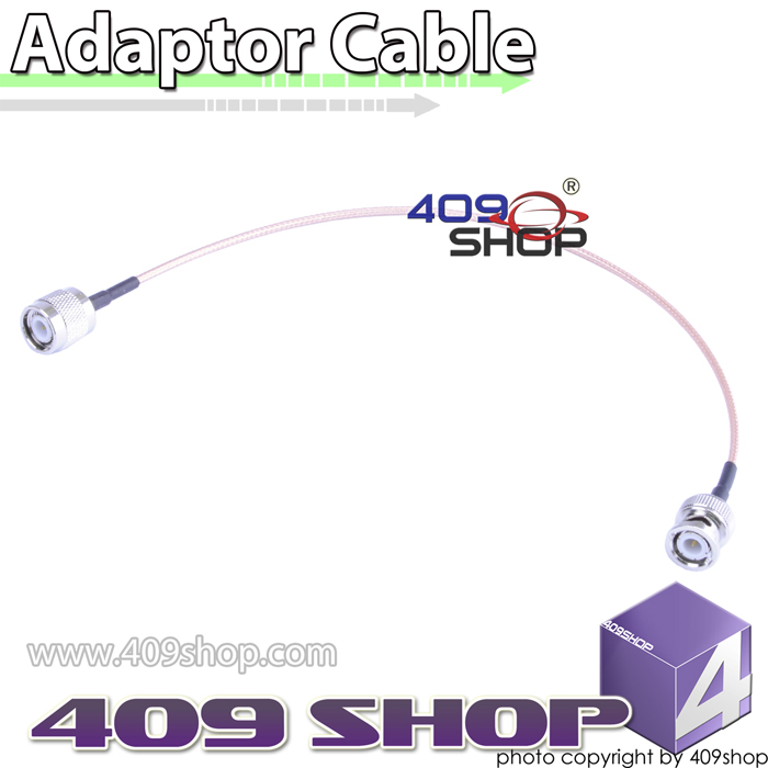 BNC Male to TNC Male 31.5cm Adaptor Cable 