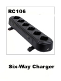 baofeng UV-5R black battery six-way charger