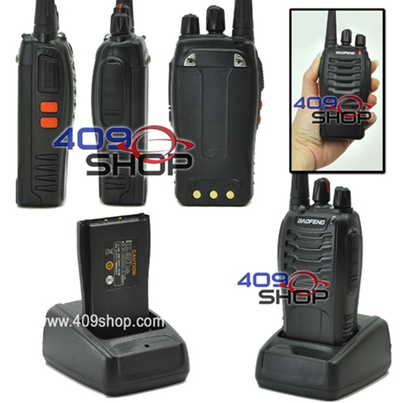 Free Earpiece 18Pcs Baofeng BF-888S UHF Transceiver Two Way Radio Walkie Talkie 