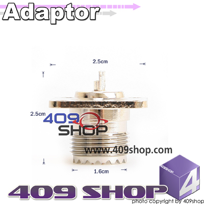 SO-239 Adapter Adaptor Connector Panel Jack 
