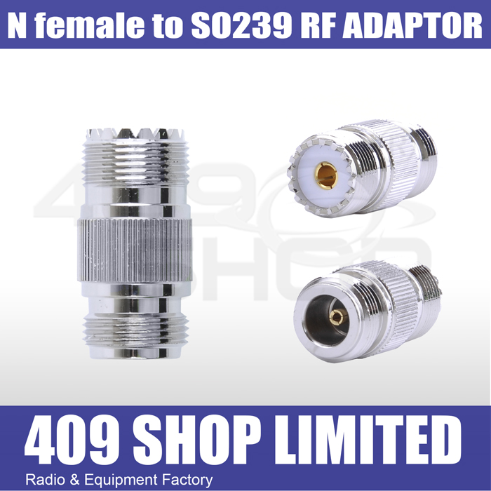 N Female to SO239 RF Adaptor