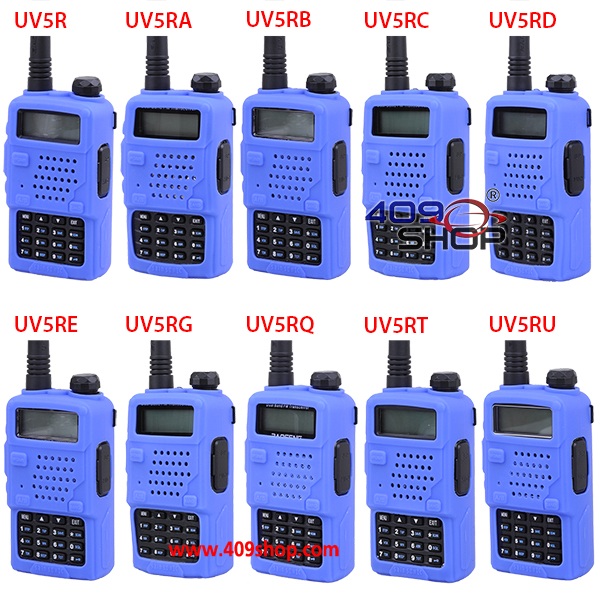 SC41B UV5R Blue Plastic Case UV-5R Series
