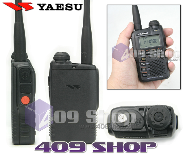 YAESU VX-3R DUAL-BAND WORLD SMALLEST 409shop,walkie-talkie